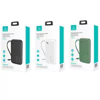 Портативное зарядное устройство Power bank Usams US-CD150 PB56 with Lanyard 10000mAh Белый