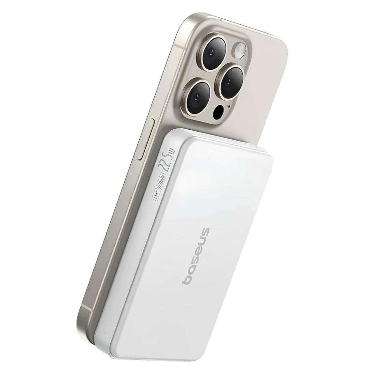 Портативное ЗУ Power Bank Baseus EnerFill FM11 Ultra-Mini 22.5W с БЗУ 10000mAh (P1008210E123) White