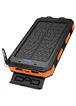 Портативне ЗУ Power Bank Hoco J164 Platinum solar 10.5W with lighting 8000 mAh Black