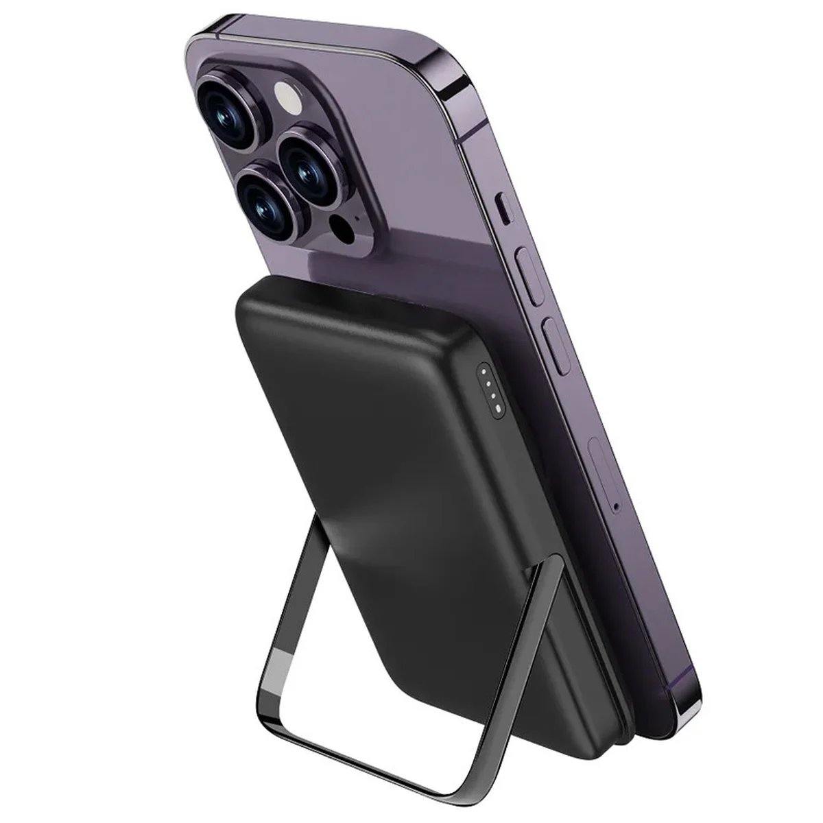 Портативное ЗУ Power Bank WIWU Wi-P011 c БЗУ 10000 mAh Black