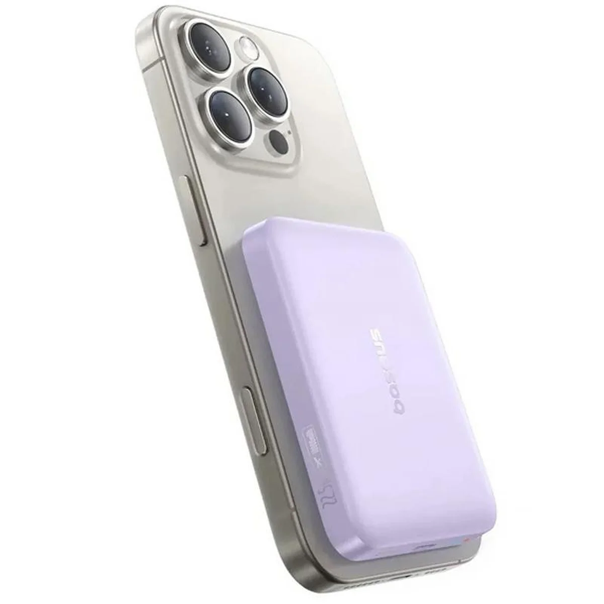 Портативное ЗУ Power Bank Baseus EnerFill FM11 Ultra-Mini 22.5W с БЗУ 10000mAh (PPFM11-1022) Nebula Purple