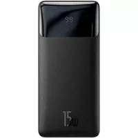 Портативное зарядное устройство Baseus Bipow Digital Display 15W 20000mAh Черный