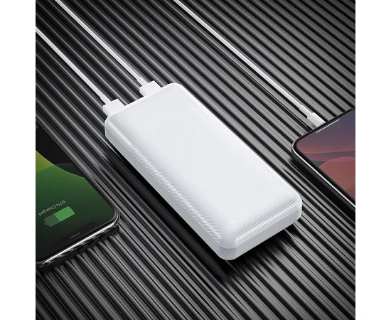 Портативное зарядное устройство Power Bank Hoco J72A 20000 mAh Белый