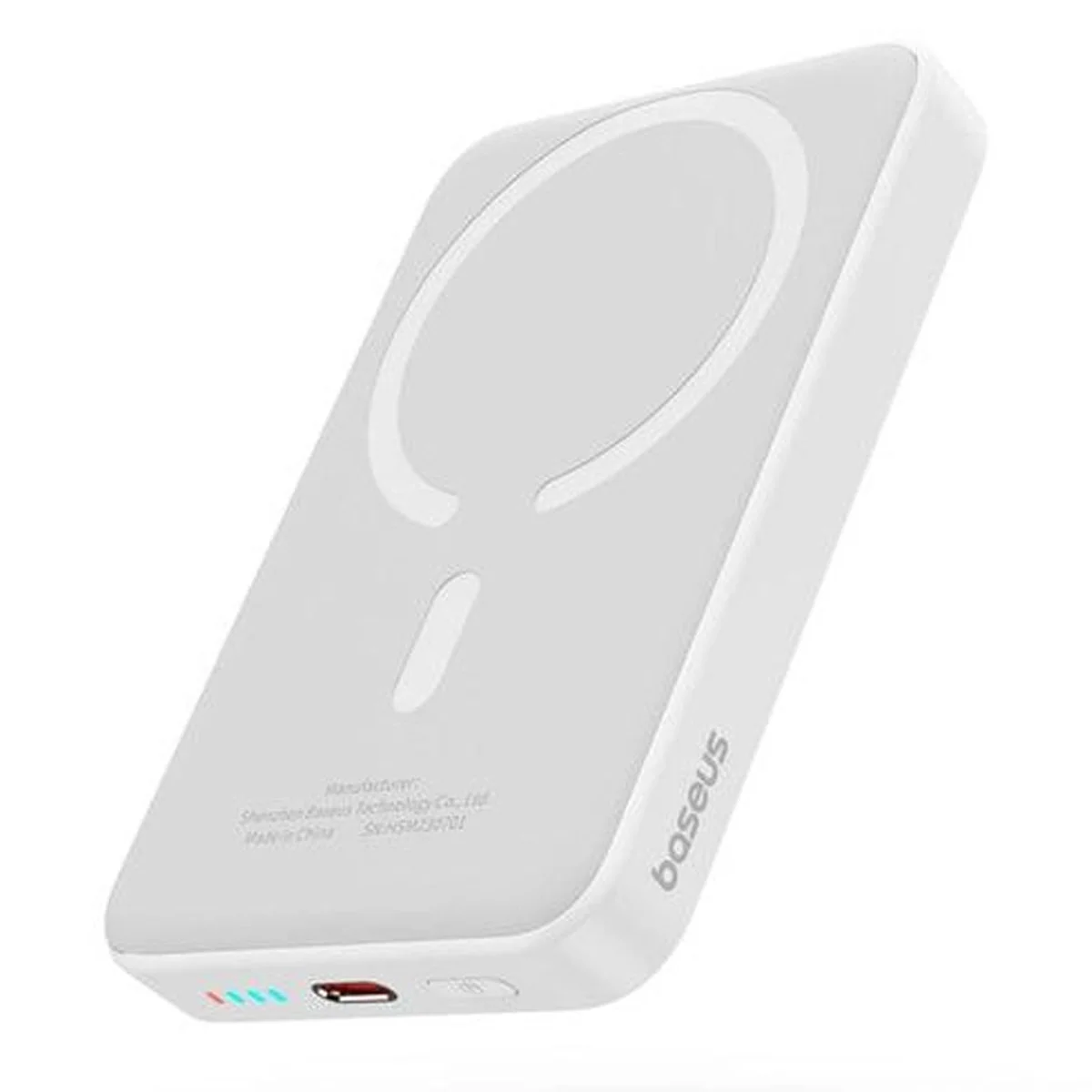 Портативне ЗУ Power Bank Baseus Magnetic Mini Air 20W з БЗП 10000 mAh P10059001313 Stellar White
