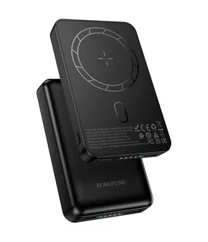 Портативне ЗУ Power Bank Borofone BJ82 Dawn 20W із БЗУ 5000 mAh Black