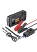 Пусковий пристрій (бустер) для автомобіля Hoco QS2 Land Jump Starter and Air Pump 8000 mAh Black
