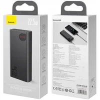 Портативне ЗУ Baseus Adaman Metal Digital Display QC 22.5W 20000 mAh (PPAD000101) Чорний