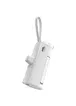 Портативне ЗУ Power Bank WIWU W026 Type-C з БЗУ 15W 5000 mAh White
