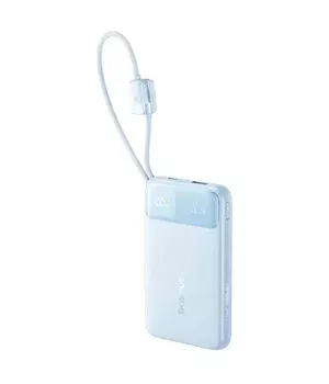 Портативне ЗУ Power Bank Baseus EnerFill FC11 PD22.5W with cable 10000 mAh (E0027R) Galaxy Blue