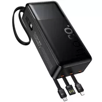Портативное ЗУ Power Bank Hoco J156B Founder 22.5W+PD20W with four cables 30000 mAh Black