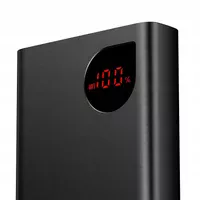 Портативне ЗУ Baseus Adaman Metal Digital Display QC 22.5W 20000 mAh (PPAD000101) Чорний