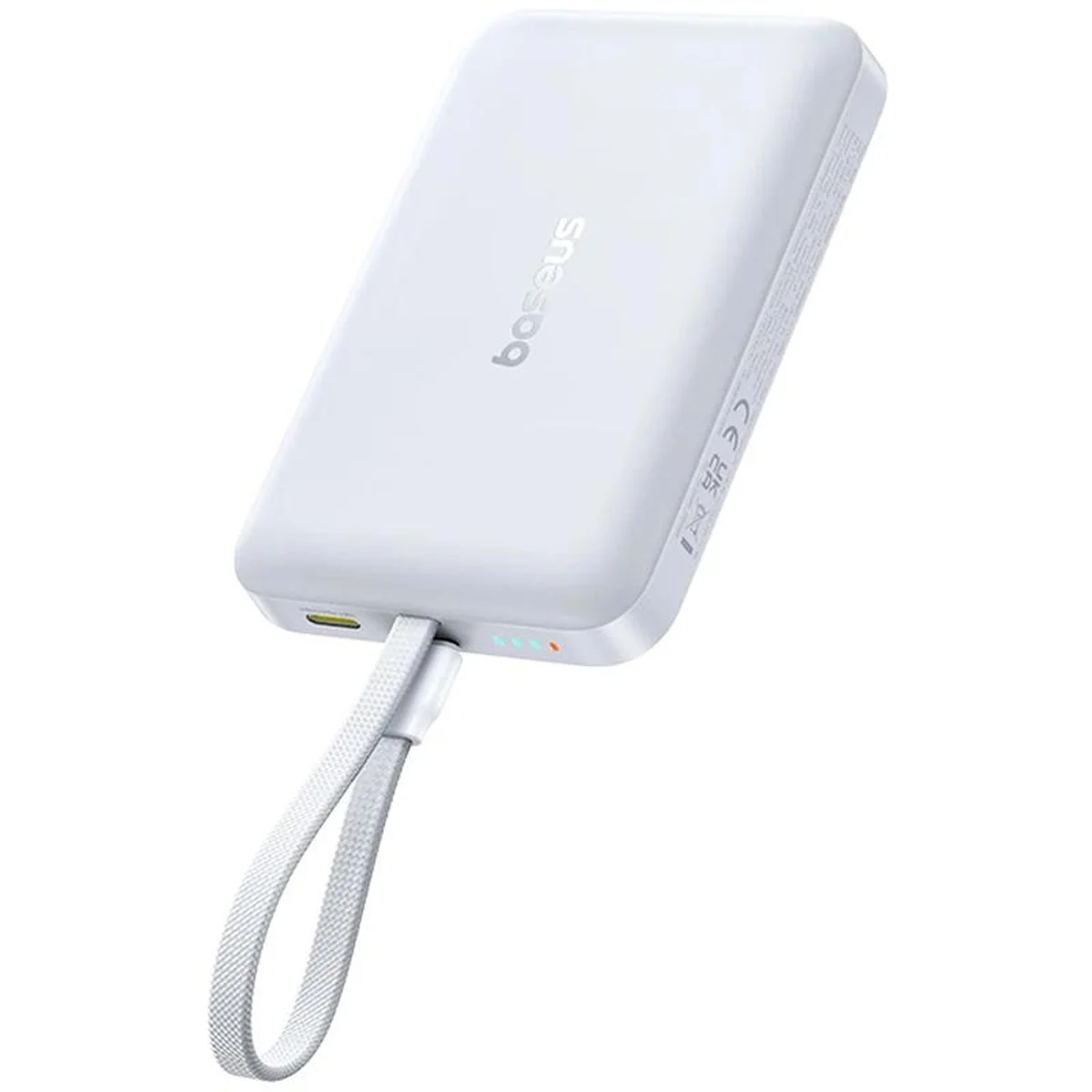 Портативное ЗУ Power Bank Baseus EnerFill FM11 30W с БЗУ with cable 10000mAh (E00289) Moon White