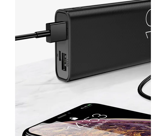 Портативное зарядное устройство Usams US-CD93 Dual USB Mini (10000mAh) Черный