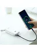 Портативное зарядное устройство Usams US-CD78 Dual USB Display With Lanyard (10000mAh) Белый