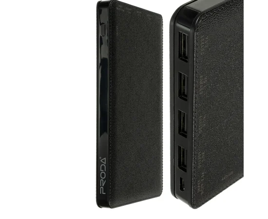 Портативное зарядное устройство Power Bank Remax Notebook PPP-7 30000 mAh Черный