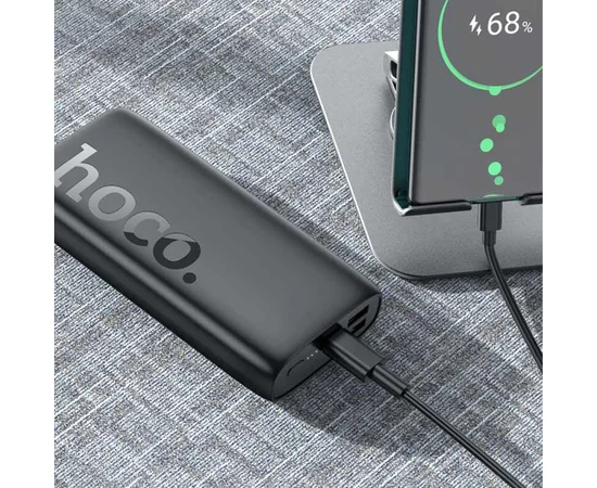 Портативний зарядний пристрій Power Bank Hoco J122A Respect 22.5W+PD20W 20000 mAh Black