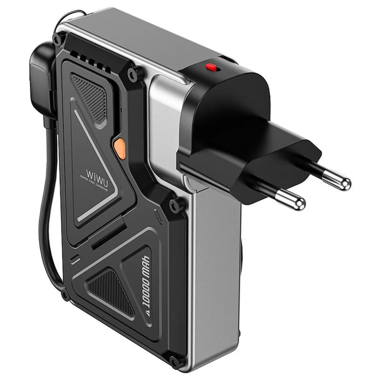 Портативное ЗУ Power Bank WIWU Wi-P057 Knight 22.5W+PD35W 10000 mAh Black