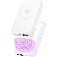 Портативне ЗУ Power Bank Borofone BJ83 Ocean 22.5W+PD20W із БЗУ 10000 mAh White