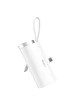 Портативне ЗУ Power Bank WIWU W026 Type-C з БЗУ 15W 5000 mAh White