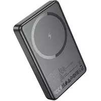 Портативное ЗУ Power Bank Hoco Q34 Clever PD20W с БЗУ 10000 mAh Metal gray