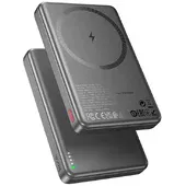 Портативне ЗУ Power Bank Hoco Q26A Joy PD20W із БЗУ 10000 mAh Metal gray