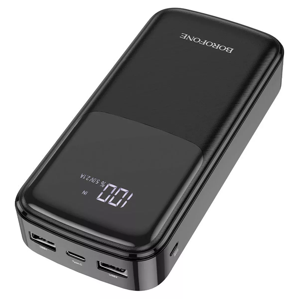 Портативне ЗУ Power Bank BOROFONE BJ17A Mike 20000 mAh Чорний