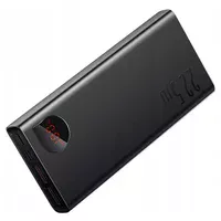 Портативне ЗУ Baseus Adaman Metal Digital Display QC 22.5W 20000 mAh (PPAD000101) Чорний