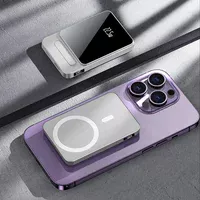 Портативное ЗУ Power Bank JJT-A77 PD20W+QC 22.5W с БЗУ 10000 mAh Silver