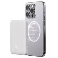 Портативное ЗУ Power Bank Baseus Magnetic Mini Air 20W c БЗУ 10000 mAh P10059001313 Stellar White
