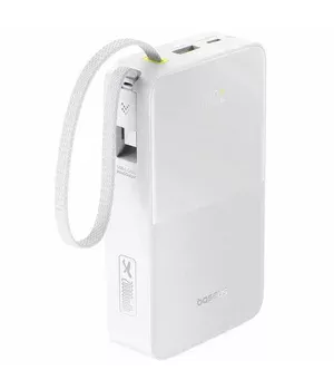 Портативне ЗУ Power Bank Baseus EnerFill FC51 Bipow2 Pro 22.5W 20000 mAh (E00277) White