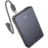Портативное ЗУ Power Bank Hoco J170 Starlight 22.5W+PD20W with cable 10000 mAh Metal gray
