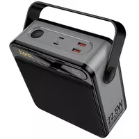 Портативное ЗУ Power Bank Hoco J161 Power 22.5W+PD20W with lighting 80000 mAh Black / Gray