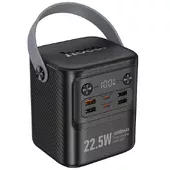 Портативне ЗУ Power Bank Hoco J152 Tough 22.5W+PD20W 80000 mAh Black