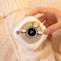 Портативное ЗУ Power Bank GXZ-N11 2in1 with cable с обогревателем для рук 5000 mAh White