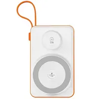 Портативное зарядное устройство Power Bank WIWU Wi-P007 c БЗУ 10000 mAh White