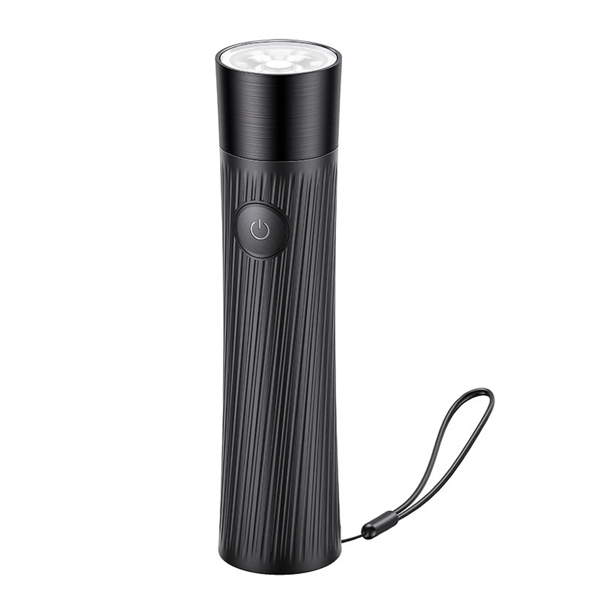 Портативний зарядний пристрій USAMS US-CD166 Mini + LED ліхтарик 4000mAh Чорний