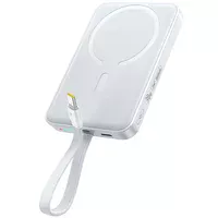 Портативное ЗУ Power Bank Baseus EnerFill FM11 30W с БЗУ with cable 10000mAh (E00289) Moon White