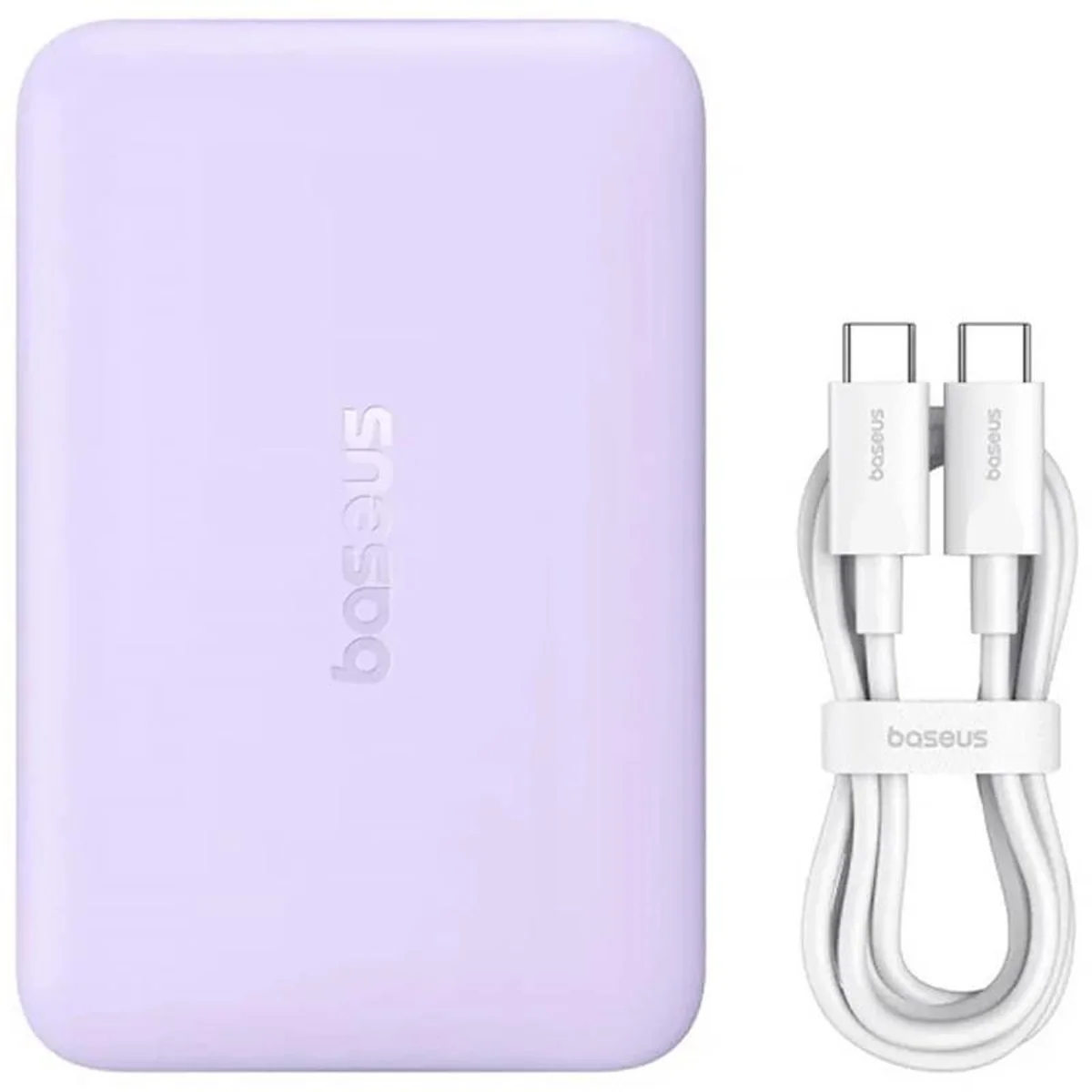 Портативное ЗУ Power Bank Baseus EnerFill FM11 Ultra-Mini 22.5W с БЗУ 10000mAh (PPFM11-1022) Nebula Purple