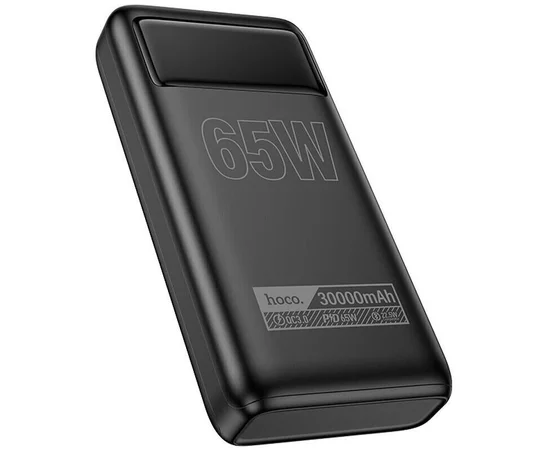 Портативное ЗУ Power Bank Hoco DB81 Apollo PD65W 30000 mAh Black