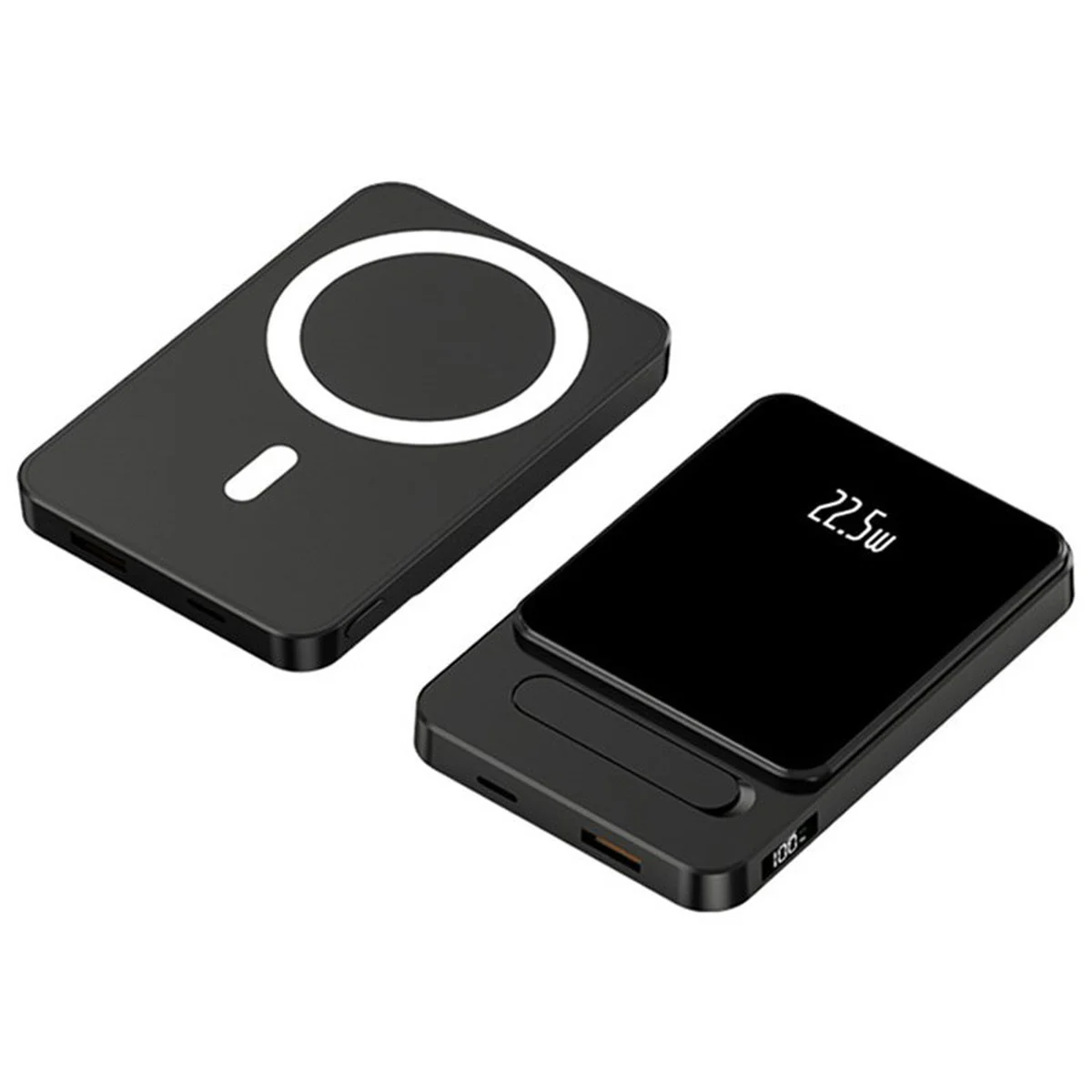 Портативне ЗУ Power Bank JJT-A77 PD20W+QC 22.5W з БЗУ 10000 mAh Black