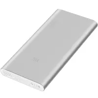 Портативное зарядное устройство Xiaomi Mi Power Bank 2S 10000mAh (VXN4229CN / PLM09ZM) Серебряный