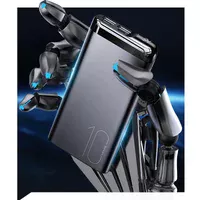 Портативное зарядное устройство Power bank Usams US-CD148 PB55 Alloy Digital Display 10000mAh Серый