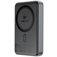 Портативное ЗУ Power Bank Acefast M11 30W Qi2 с БЗУ 10000 mAh Black