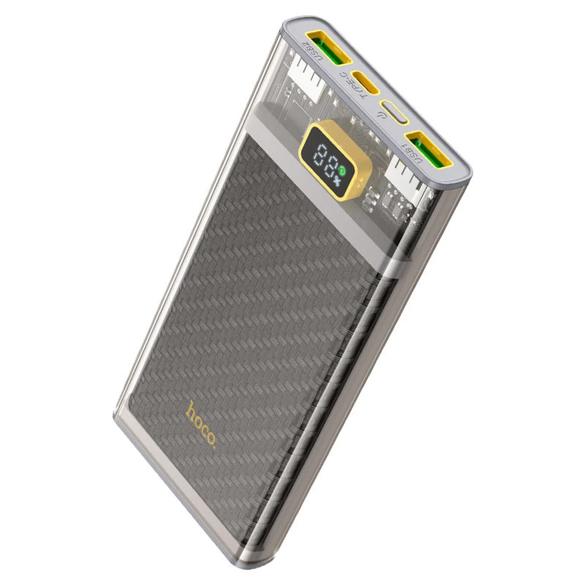 Портативний зарядний пристрій Power Bank Hoco J103 PD20W+22.5W 10000 mAh Gray