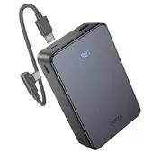 Портативное ЗУ Power Bank Hoco J170A Starlight 22.5W+PD20W with cable 20000 mAh Metal gray