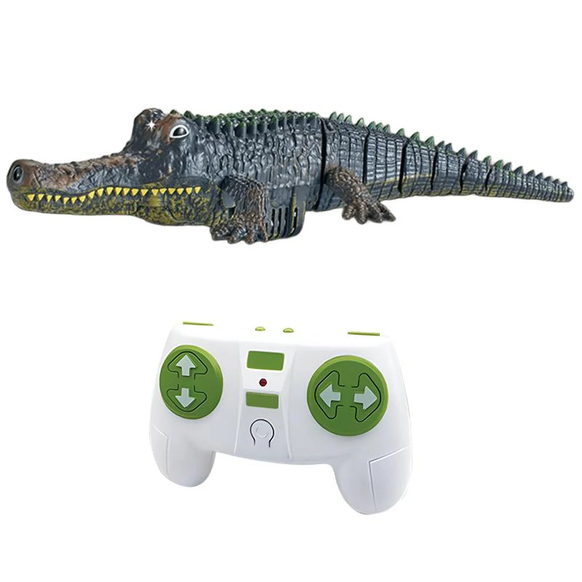 Лодка на радиоуправлении SHT MSD668 Crocodile 2.4G Green