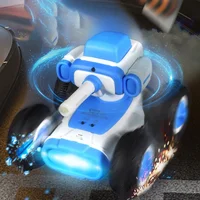 Машинка на радиоуправлении SHT 1509B Cartoon Tank 2.4G Blue