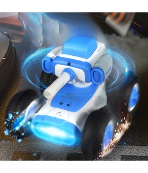 Машинка на радиоуправлении SHT 1509B Cartoon Tank 2.4G Blue