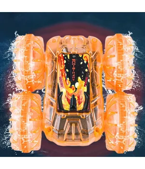 Машинка-амфибия на радиоуправлении YL-103 2.4G Transparent orange