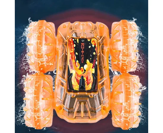 Машинка-амфибия на радиоуправлении YL-103 2.4G Transparent orange